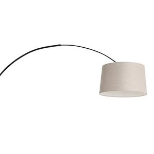 Steinhauer Wandlamp Sparkled light draaibaar | 1 lichts | E27 | crème/zwart | 45x160 cm