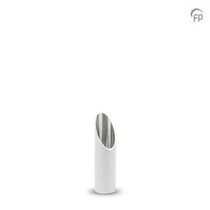 Urnwebshop Ranke Design Mini Kaarshouder Urn, Matwit - Zilver (0.2 liter)