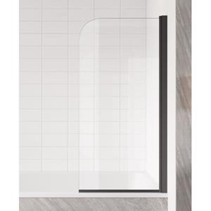 Badplaats Badwand Torino 80 X 140 Cm - Zwart - Nano Coating