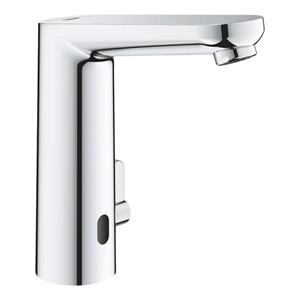 Grohe Eurosmart cosmopolitan e wastafelmengkraan l-size infrar batterij chr 36422001