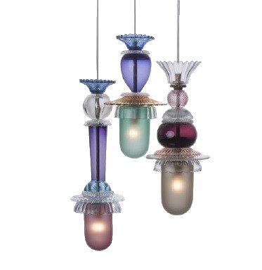 Studio Kalff  Droplets Glass hanglamp per stuk
