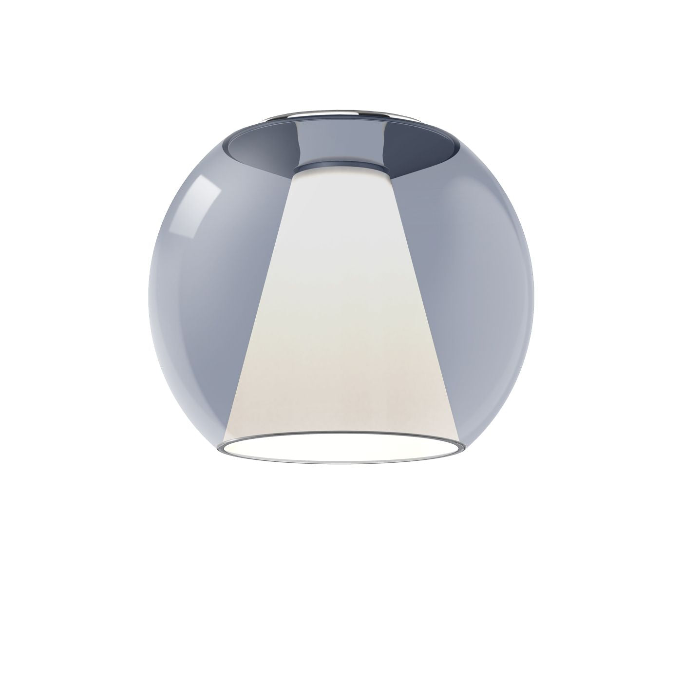 Serien  DRAFT Ceiling M with reflector plafondlamp glas