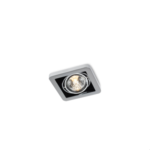 Trizo21  R51 in GU10 chroom ring Plafondlamp