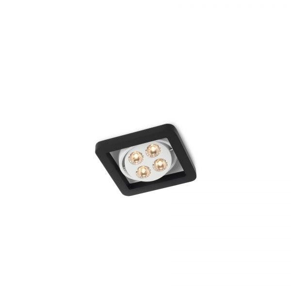 Trizo21  R51 in LED wit ring Plafondlamp