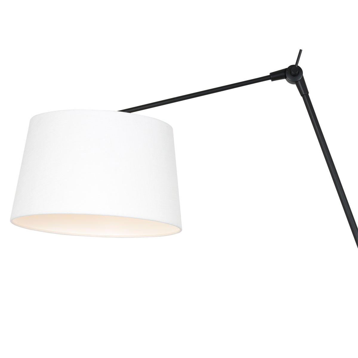 Steinhauer Wandlamp Prestige chic | 1 lichts | E27 |Ø 30 cm | wit&zwart