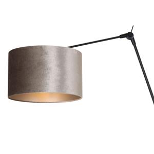 Steinhauer Wandlamp Prestige chic | 1-lichts | draaibaar |Ø 30 cm | blauw/zwart