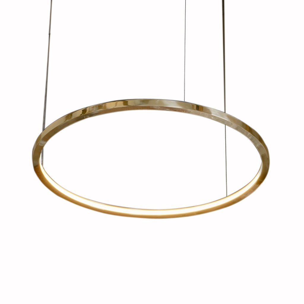 Jacco Maris  Brass-O hanglamp cirkel 100cm Hoog Glans