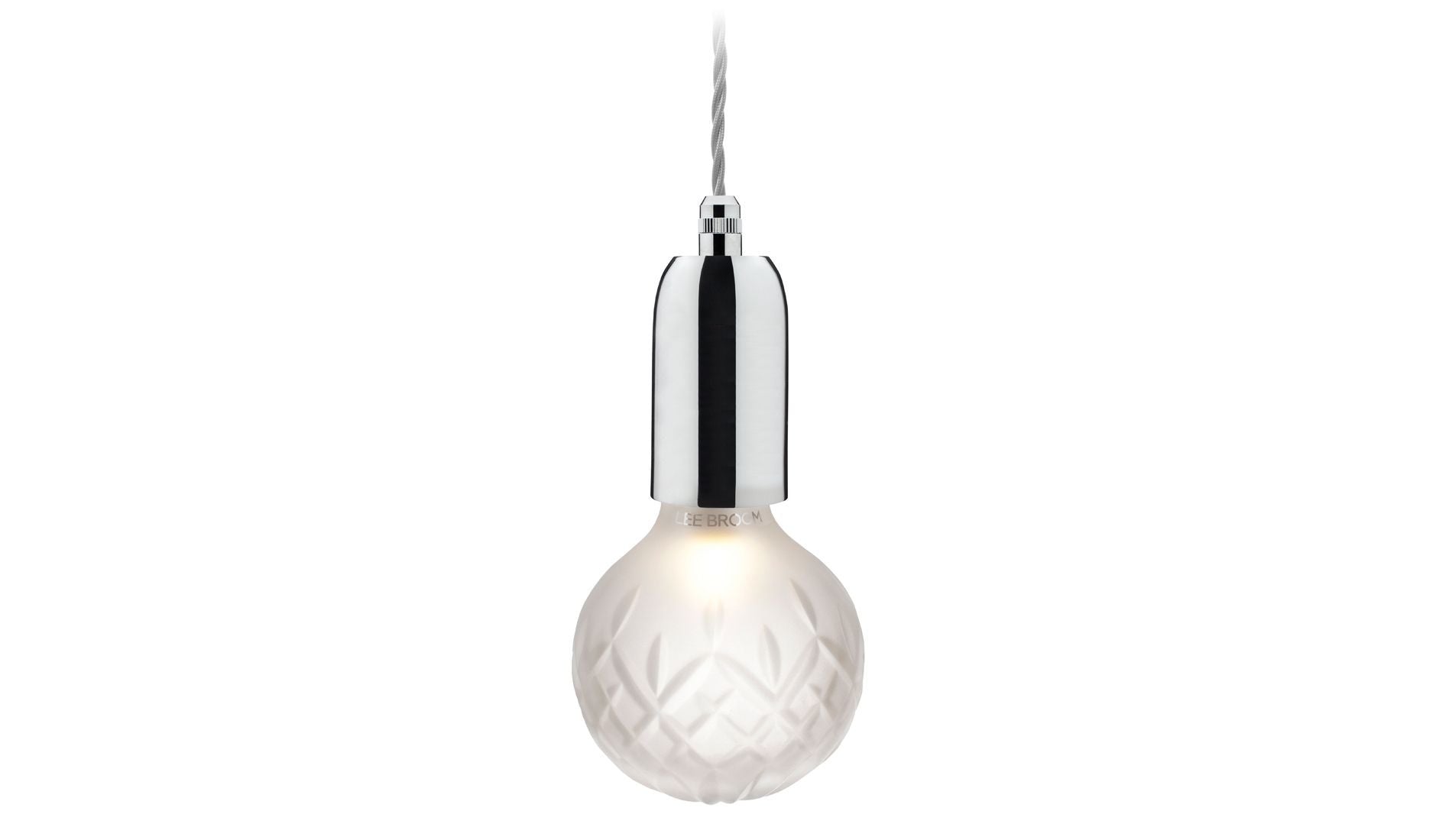 Lee Broom  Crystal Bulb Hanglamp chroom