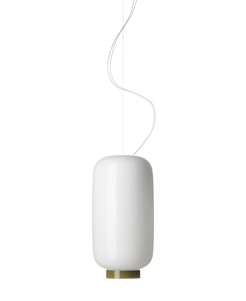 Foscarini  Chouchin Reverse 2 hanglamp Wit / Groen