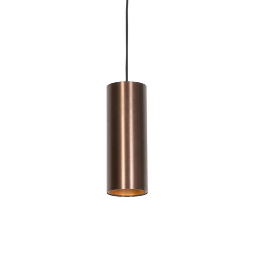 QAZQA Design Hanglamp Donkerbrons - Tubo