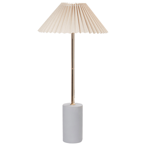 BELIANI Tafellamp linnen beige BALUARTE