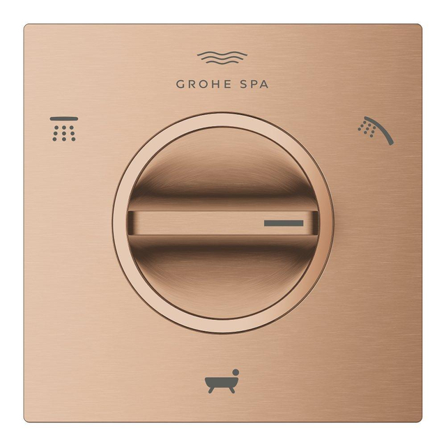 Grohe Allure 5 functies omstelling Brushed Warm Sunset 19590DL1