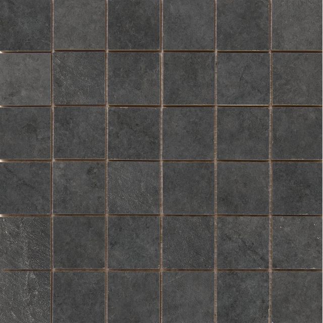 Cifre Ceramica Statale wand- en vloertegel - 30x30cm - Betonlook - Black mat (zwart) SW07314545