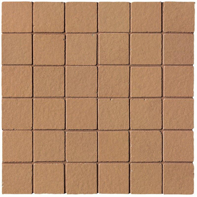 Fap Ceramiche Summer wand- en vloertegel - 30x30cm - Natuursteen look - Terracotta mat (rood) SW07314280-4