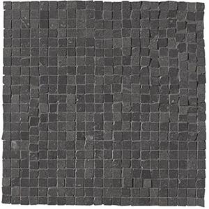 AP Ceramiche Maku wand- en vloertegel - 30x30cm - Natuursteen look - Dark mat (antraciet) SW07314735