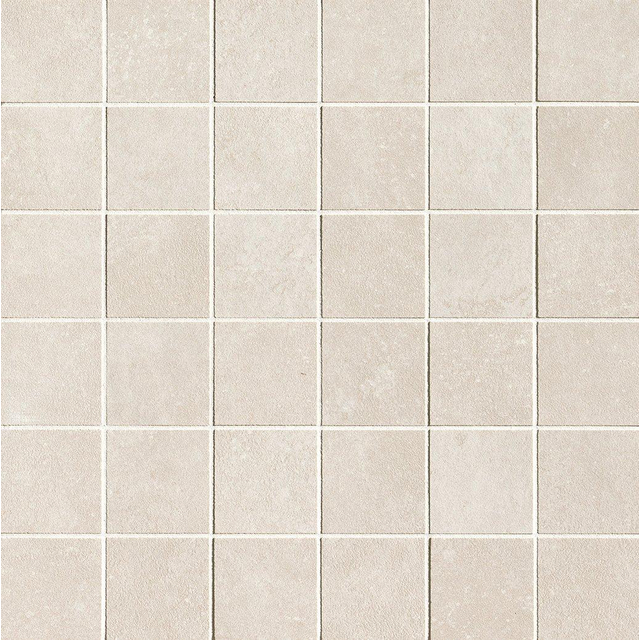 Fap Ceramiche Nobu wand- en vloertegel - 30x30cm - Natuursteen look - White mat (wit) SW07314681