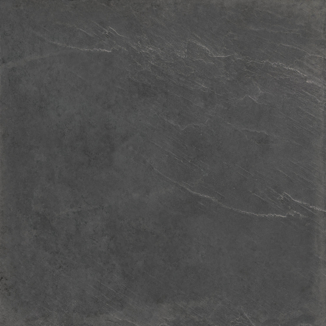 Cifre Ceramica Statale wand- en vloertegel - 60x60cm - gerectificeerd - Betonlook - Black mat (zwart) SW07312471-3