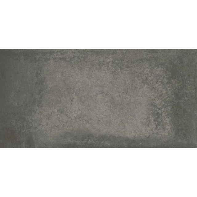 Baldocer Ceramica Grafton wand- en vloertegel - 40x80cm - 10mm - Rechthoek - gerectificeerd - Betonlook - Antraciet Mat SW07310898