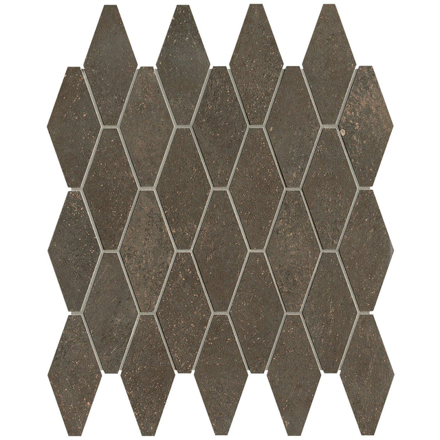 Fap Ceramiche Nobu wand- en vloertegel - 31x35.5cm - Natuursteen look - Cocoa mat (bruin) SW07314684-2