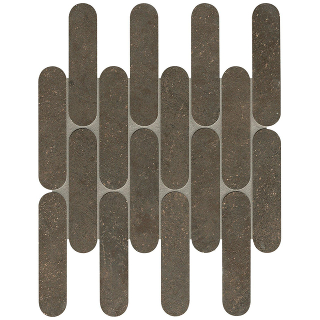 Fap Ceramiche Nobu wand- en vloertegel - 29x29.5cm - Natuursteen look - Cocoa mat (bruin) SW07314682-2