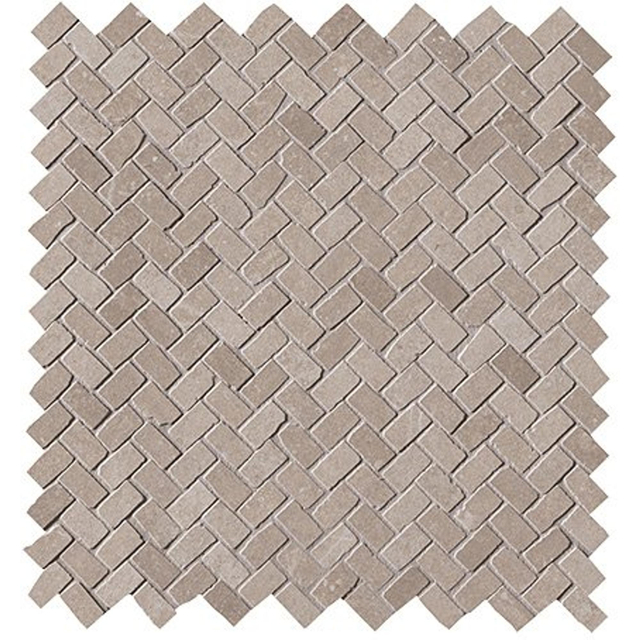 Fap Ceramiche Maku wand- en vloertegel - 30x30cm - Natuursteen look - Nut mat (bruin) SW07314741-1
