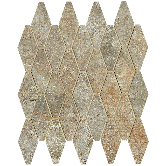 Fap Ceramiche Nobu wand- en vloertegel - 31x35.5cm - Natuursteen look - Slate mat (bruin) SW07314684-4