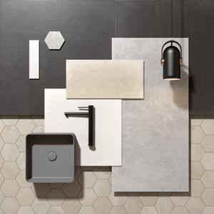 Cifre Ceramica MidTown wand- en vloertegel - 90x90cm - gerectificeerd - Antracite mat (antraciet) SW07312477-2