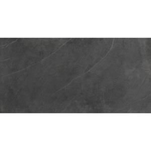 Cifre Ceramica Statale wand- en vloertegel - 60x120cm - gerectificeerd - Betonlook - Black mat (zwart) SW07312472-3