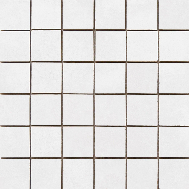Cifre Ceramica Nexus wandtegel - 30x30cm - Betonlook - Glaciar mozaiek mat (wit) SW07310912-1