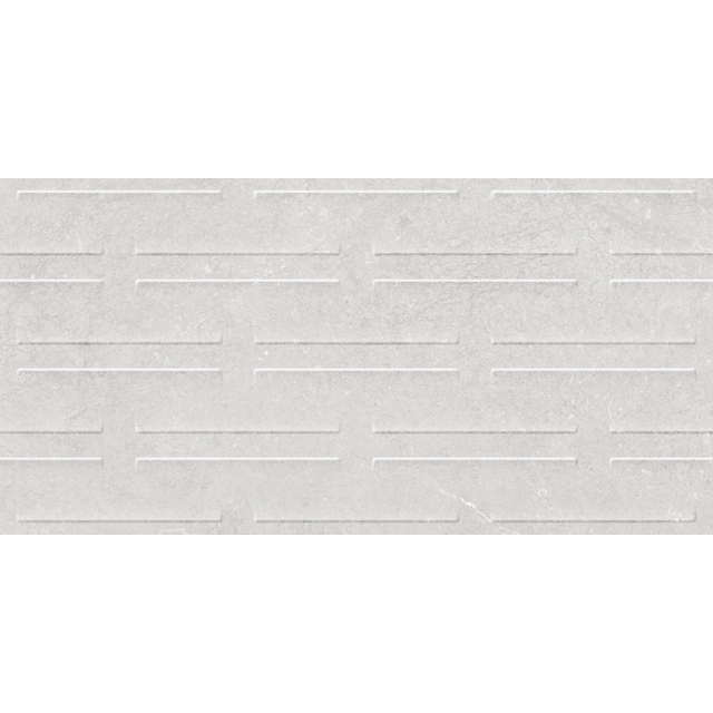 Cifre Ceramica Munich wandtegel - 30x60cm - gerectificeerd - Natuursteen look - White mat (wit) SW07314226-9