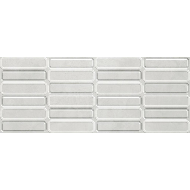 Cifre Ceramica Alure wandtegel - 30x75cm - gerectificeerd - Pearl mat (grijs) SW07314827-2