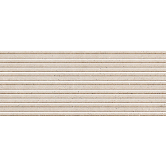 Cifre Ceramica Borneo wandtegel - 30x75cm - gerectificeerd - Betonlook - Sand decor mat (beige) SW07314756-1