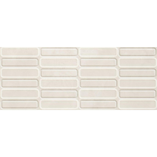 Cifre Ceramica Alure wandtegel - 30x75cm - gerectificeerd - Ivory mat (crème) SW07314827-1