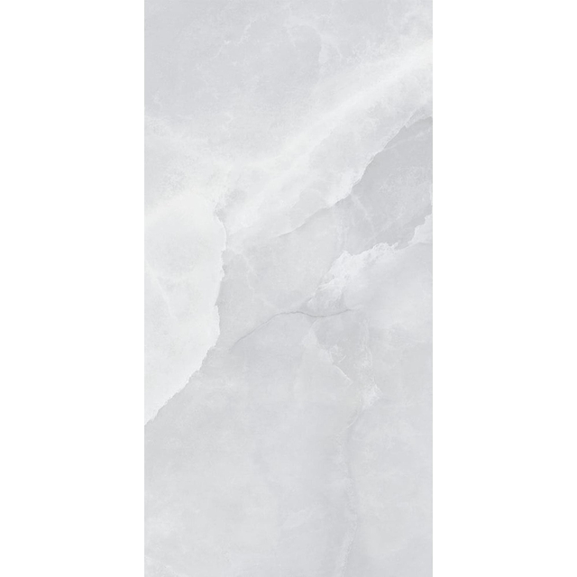 EnergieKer Onyx ek wand- en vloertegel - 30x60cm - gerectificeerd - Natuursteen look - Grey pulido gepolijst (grijs) SW07314173