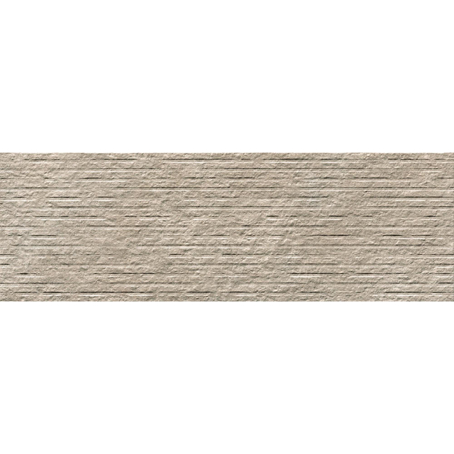 Fap Ceramiche Nobu wandtegel - 25x75cm - gerectificeerd - Natuursteen look - Grey mat (grijs) SW07314690-1