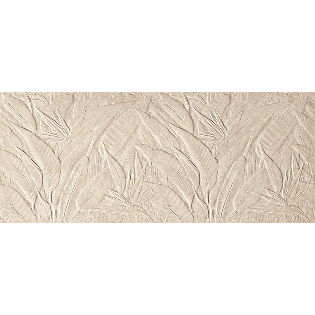 Fap Ceramiche Nobu wandtegel - 50x120cm - gerectificeerd - Natuursteen look - Beige mat (beige) SW07314688-2