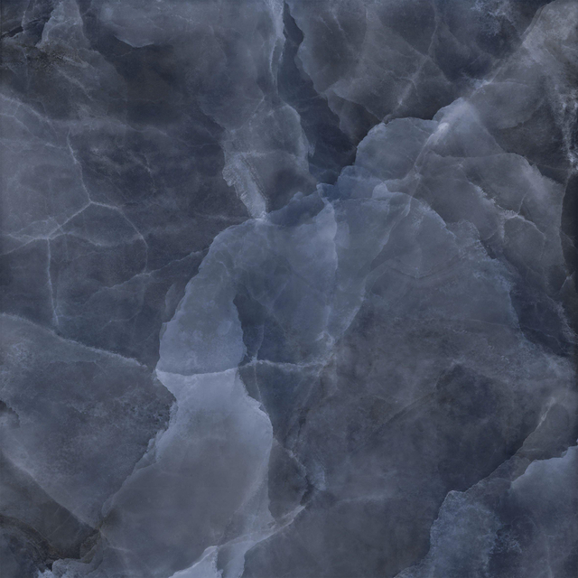 EnergieKer Onyx ek wand- en vloertegel - 120x120cm - gerectificeerd - Natuursteen look - Blue pulido gepolijst (blauw) SW07314174-5