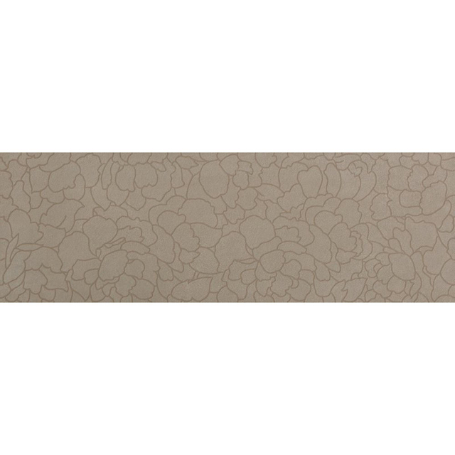 Fap Ceramiche Summer wandtegel - 30.5x91.5cm - gerectificeerd - Natuursteen look - Ombra Flower decor mat (bruin) SW07314289-3