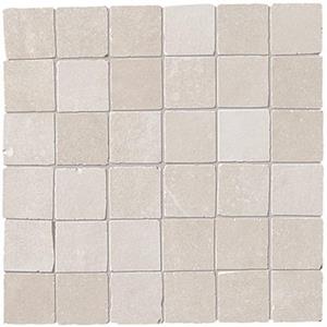 Fap Ceramiche Maku wand- en vloertegel - 30x30cm - Natuursteen look - Light mat (wit) SW07314748-2