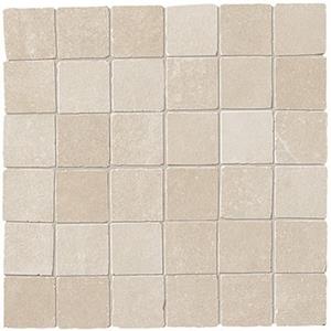 Fap Ceramiche Maku wand- en vloertegel - 30x30cm - Natuursteen look - Sand mat (bruin) SW07314745-2