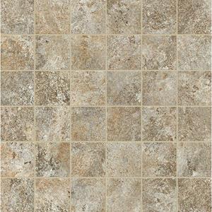 Fap Ceramiche Nobu wand- en vloertegel - 30x30cm - Natuursteen look - Slate mat (bruin) SW07314681-4