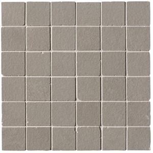 Fap Ceramiche Summer wand- en vloertegel - 30x30cm - Natuursteen look - Crepuscolo macro mosaico mat mat (grijs) SW07314284-5