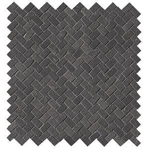 Fap Ceramiche Maku wand- en vloertegel - 30x30cm - Natuursteen look - Dark mat (antraciet) SW07314735-1