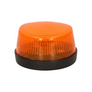 Widmann LED zwaailamp/zwaailicht met sirene - oranje waarschuwingslicht - 7 cm -
