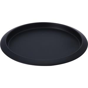 Excellent Houseware Dienblad / serveer of kaarsplateau - Dia 35 cm - metaal - zwart -