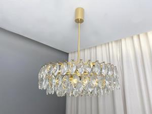 Whoppah Bakalowits & Sons Chandelier Brass/Glass - Tweedehands