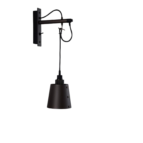 Buster and Punch  Hooked / Klein Grafiet Base Wandlamp