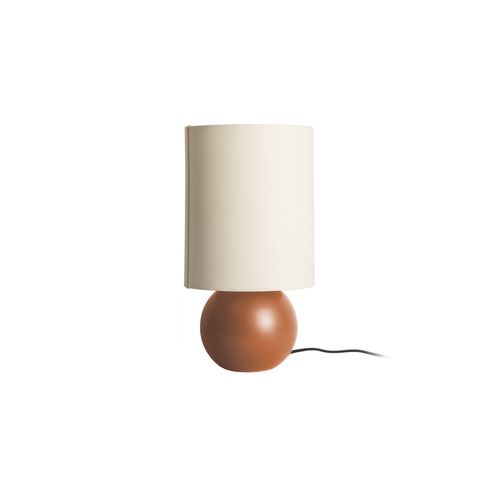 Leitmotiv  Tafellamp Alma Ball - Mat Caramelbruin
