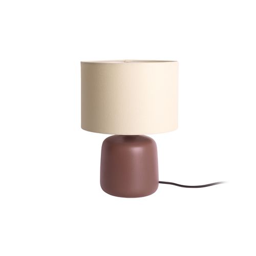 Leitmotiv  Tafellamp Alma Straight - Chocoladebruin
