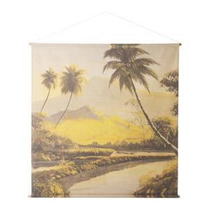 HKliving XXL Jungle Wandkleed - 154 x 154 cm